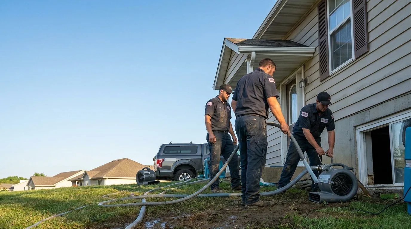 Water Removal in Tonganoxie, KS near me